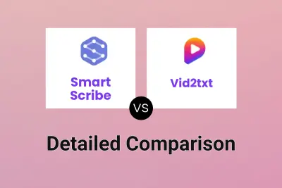 Smart Scribe vs Vid2txt