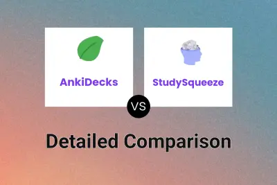 AnkiDecks vs StudySqueeze