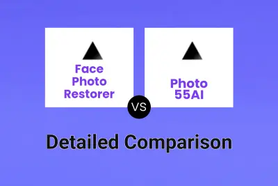 Face Photo Restorer vs Photo 55AI