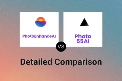 PhotoEnhanceAI vs Photo 55AI