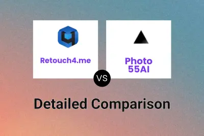 Retouch4.me vs Photo 55AI