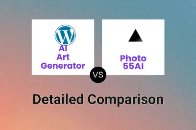 AI Art Generator vs Photo 55AI