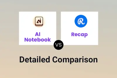 AI Notebook vs Recap