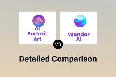 AI Portrait Art vs Wonder AI