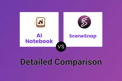 AI Notebook vs SceneSnap