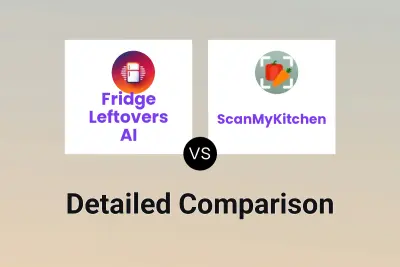 Fridge Leftovers AI vs ScanMyKitchen