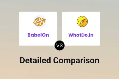 BabelOn vs WhatDo.in