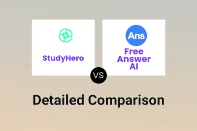 StudyHero vs Free Answer AI