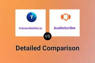 transcribethis.io vs AudioScribe