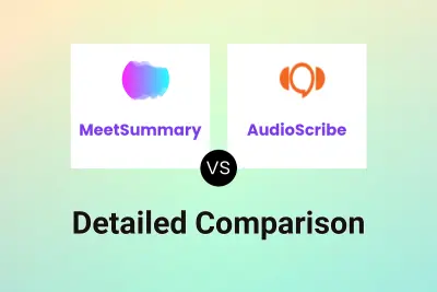 MeetSummary vs AudioScribe