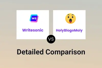 Writesonic vs HolyBlogoMoly