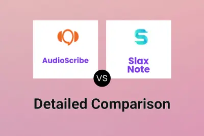 AudioScribe vs Slax Note