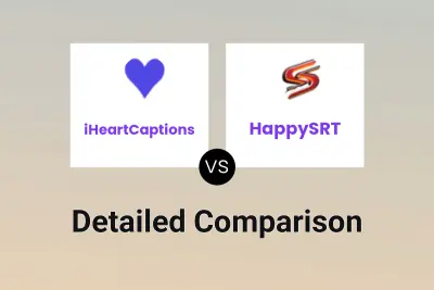 iHeartCaptions vs HappySRT