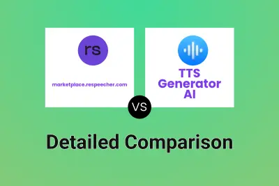 marketplace.respeecher.com vs TTS Generator AI