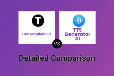 TranscriptionPlus vs TTS Generator AI