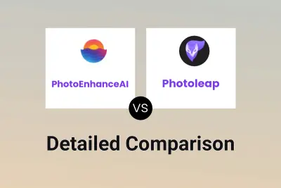 PhotoEnhanceAI vs Photoleap