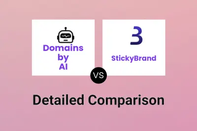 Domains by AI vs StickyBrand