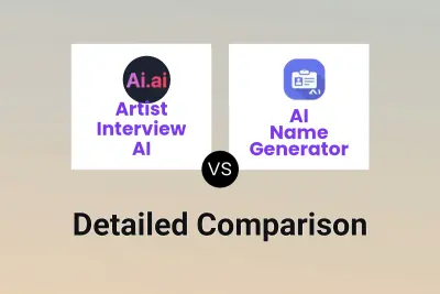 Artist Interview AI vs AI Name Generator