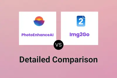 PhotoEnhanceAI vs Img2Go