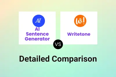 AI Sentence Generator vs Writetone