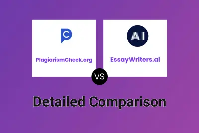 PlagiarismCheck.org vs EssayWriters.ai