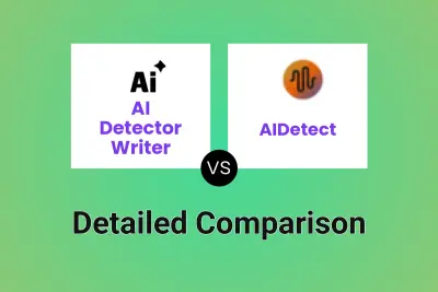 AI Detector Writer vs AIDetect