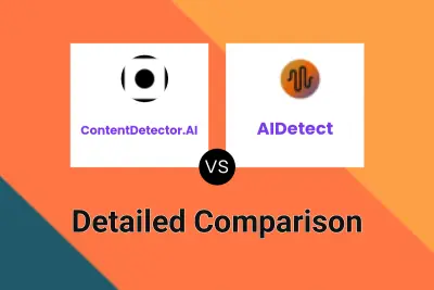 ContentDetector.AI vs AIDetect