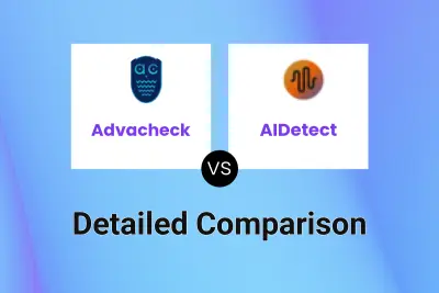 Advacheck vs AIDetect