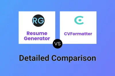 Resume Generator vs CVFormatter