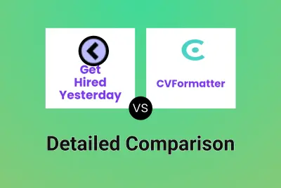 Get Hired Yesterday vs CVFormatter