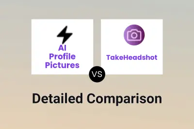 AI Profile Pictures vs TakeHeadshot