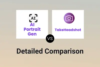 AI Portrait Gen vs TakeHeadshot