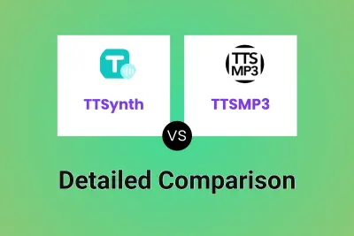 TTSynth vs TTSMP3