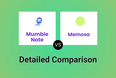 Mumble Note vs Memosa