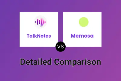 TalkNotes vs Memosa