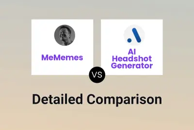 MeMemes vs AI Headshot Generator