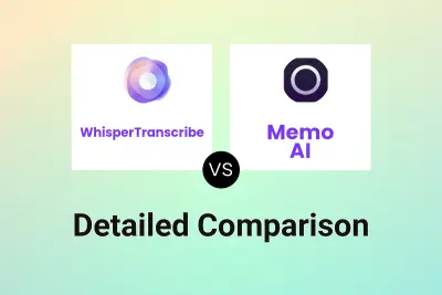 WhisperTranscribe vs Memo AI