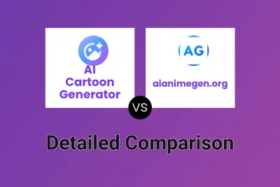 AI Cartoon Generator vs aianimegen.org