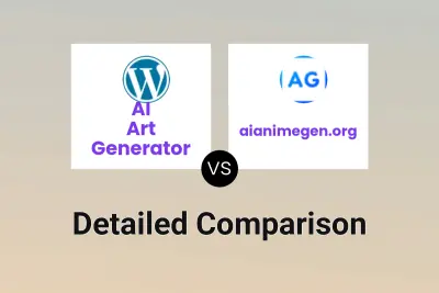 AI Art Generator vs aianimegen.org