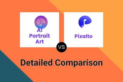 AI Portrait Art vs Pixalto