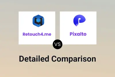 Retouch4.me vs Pixalto