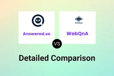 Answered.so vs WebQnA