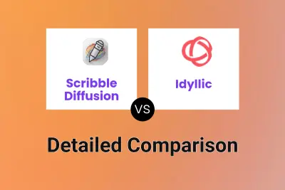 Scribble Diffusion vs Idyllic