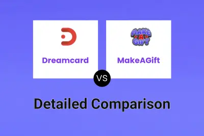 Dreamcard vs MakeAGift