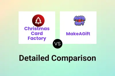 Christmas Card Factory vs MakeAGift