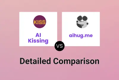 AI Kissing vs aihug.me