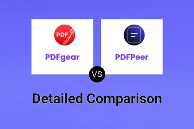 PDFgear vs PDFPeer