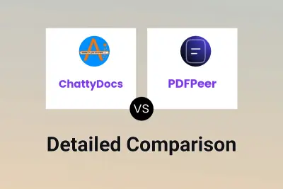 ChattyDocs vs PDFPeer