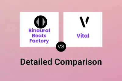 Binaural Beats Factory vs Vital