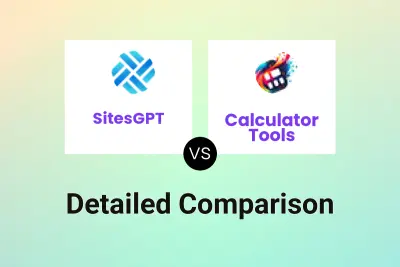 SitesGPT vs Calculator Tools